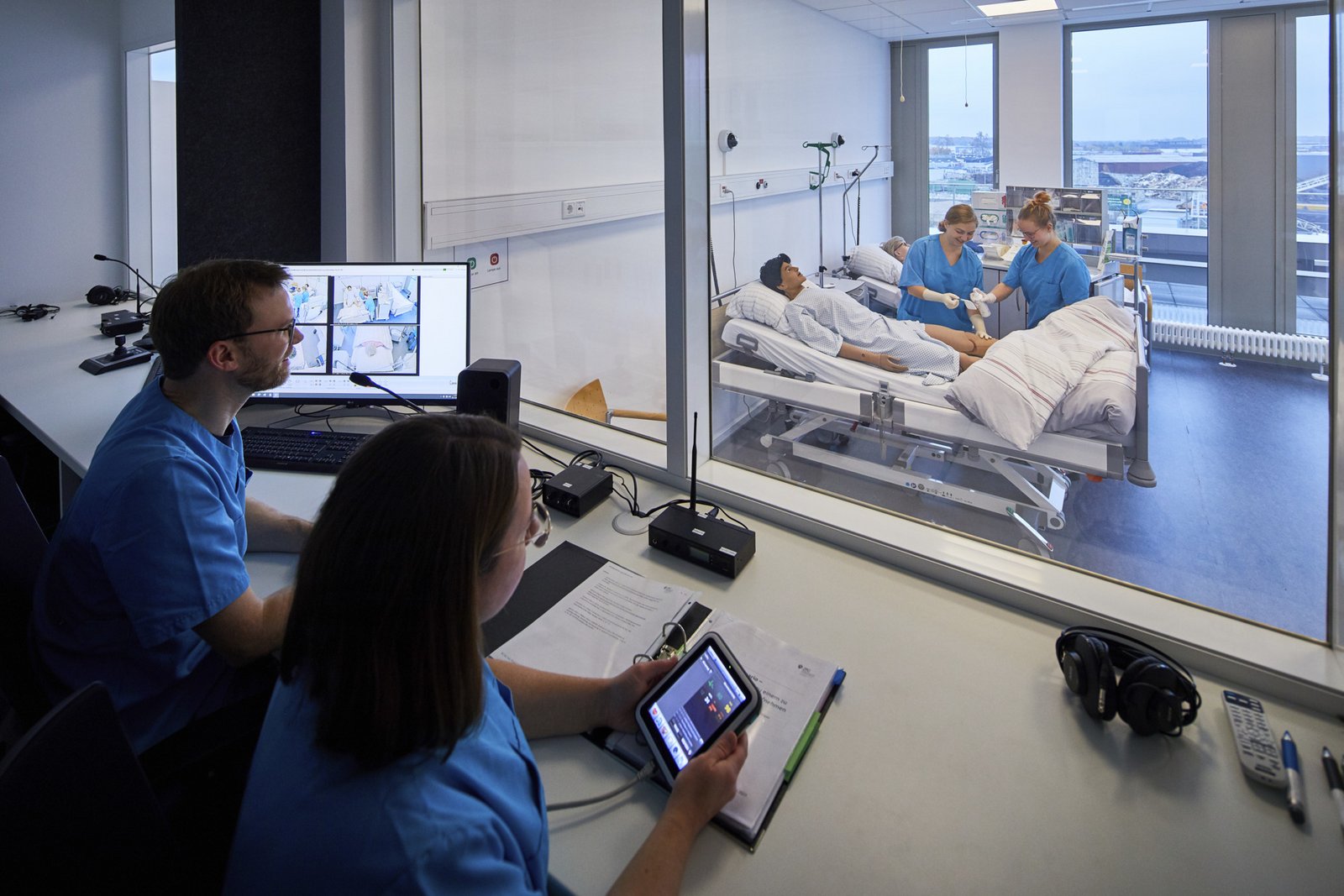 In der Simulation